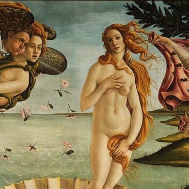 El nacimiento de Venus - Sandro Botticelli