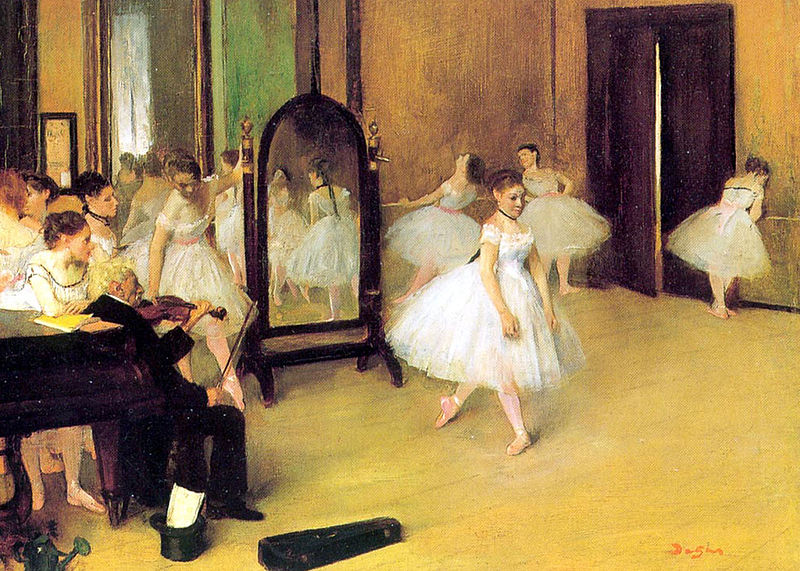 Clase de danza - Edgar Degas