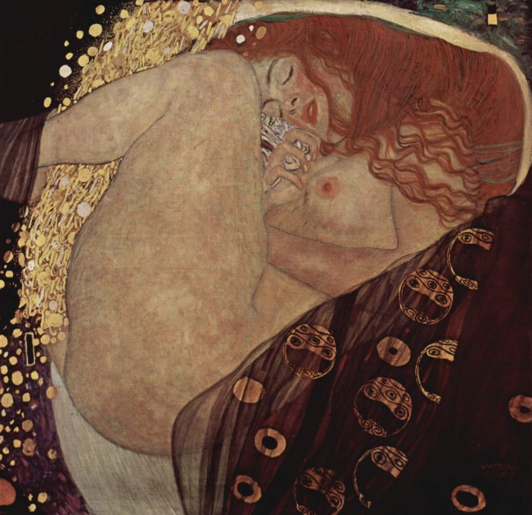 Dánae - Gustav Klimt