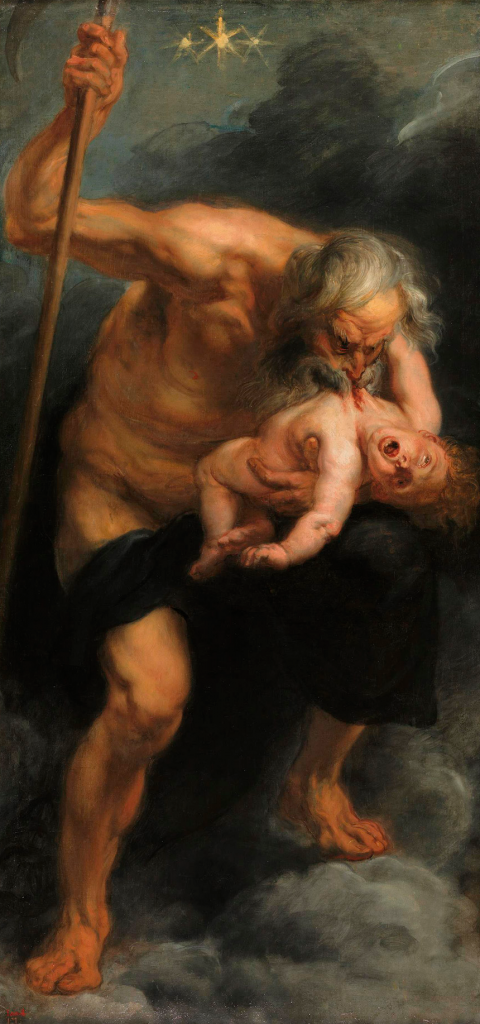 Saturno devorando a un hijo - Peter Paul Rubens