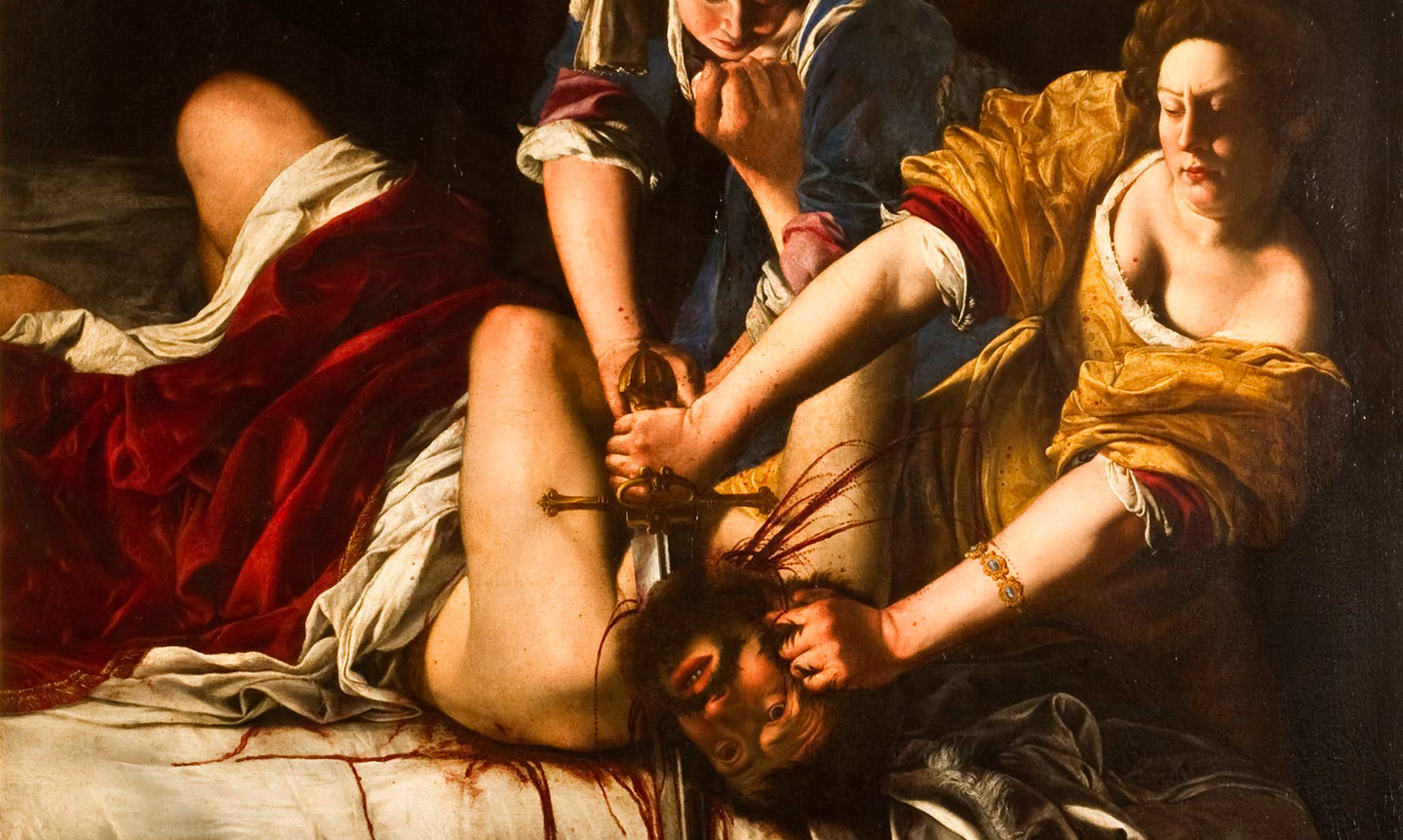 Judit decapitando a Holofernes - Artemisia Gentileschi